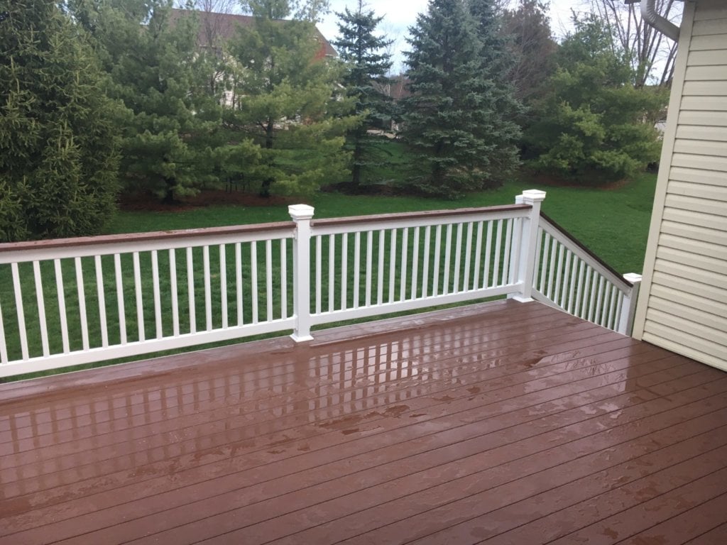 composite decking deck builder fence installation fence company decking material porch railing awning
